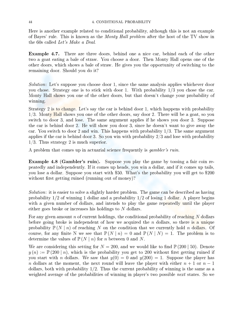 Conditional Probability - Page 3