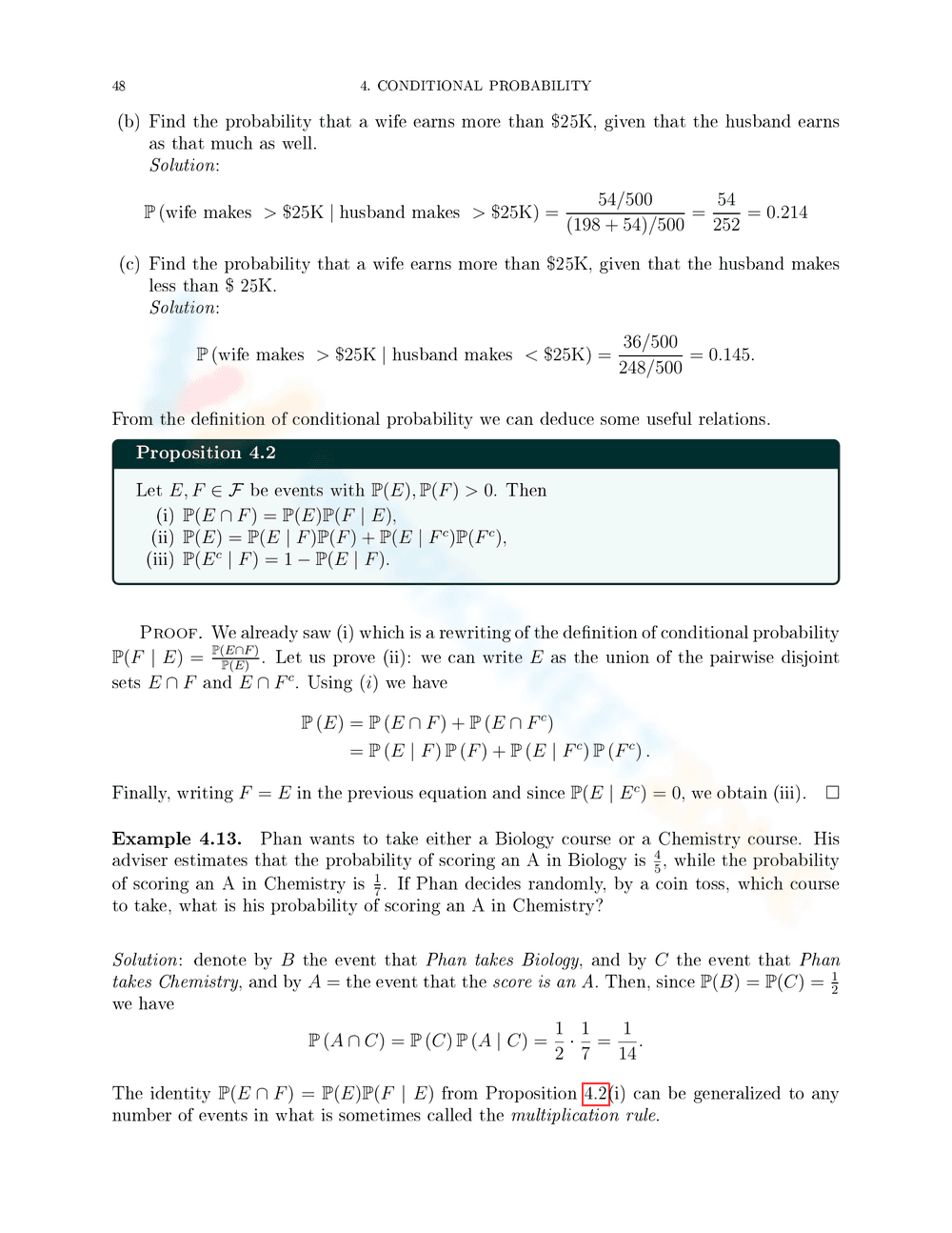 Conditional Probability - Page 7