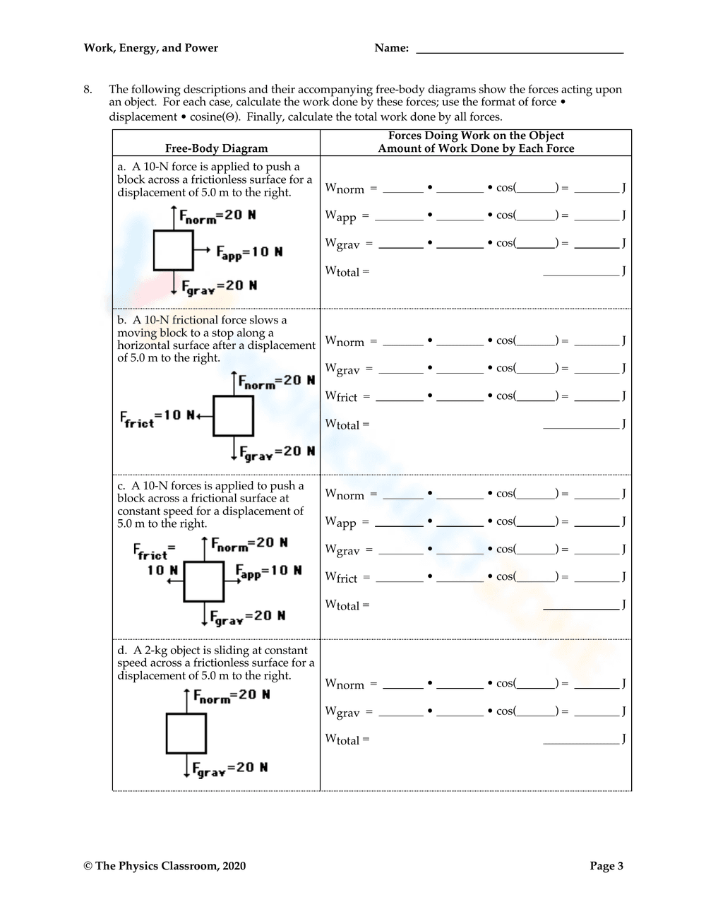 Applied Physics: Understanding Work, Power, Energy - Page 2