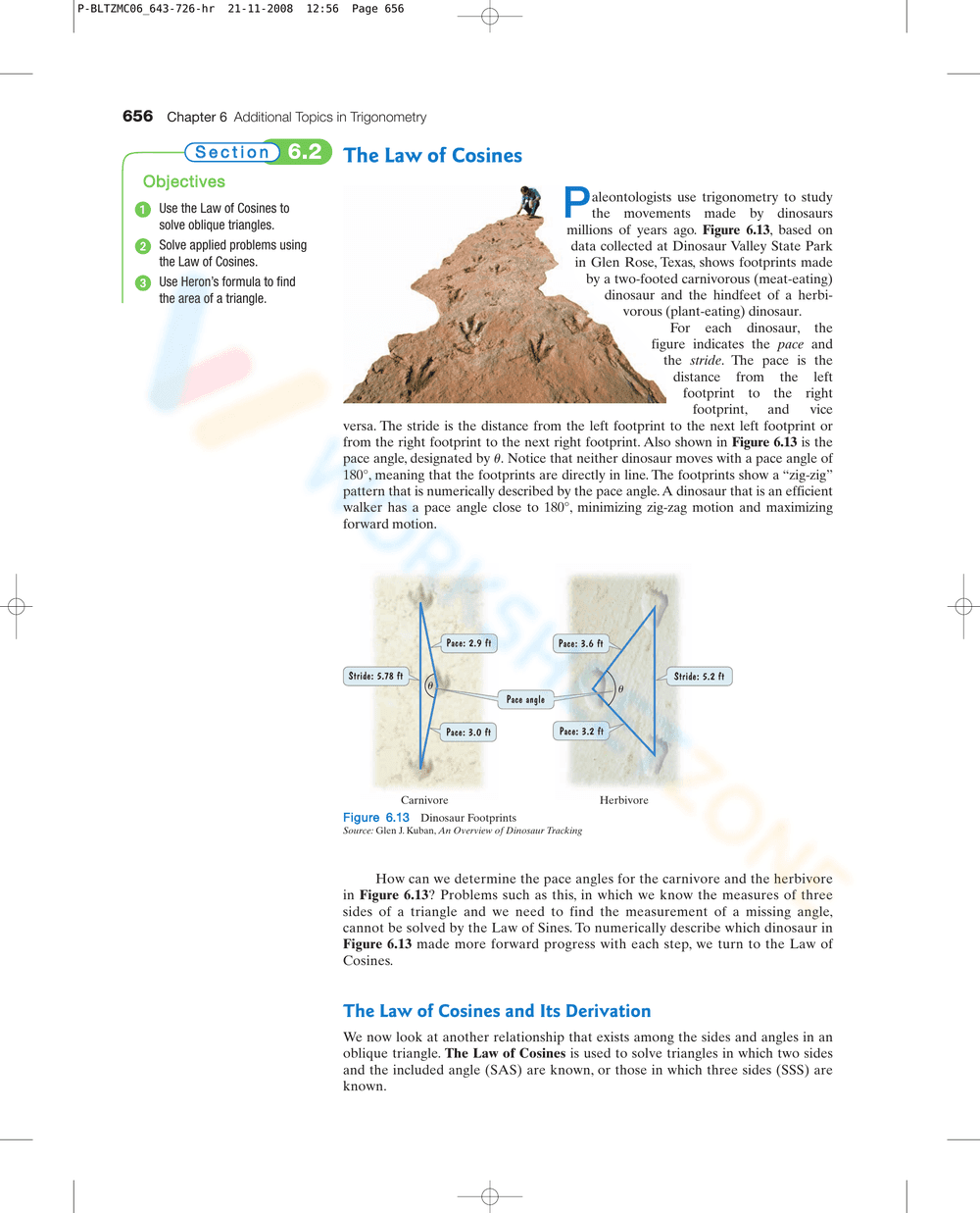 The Law of Cosines - Page 1