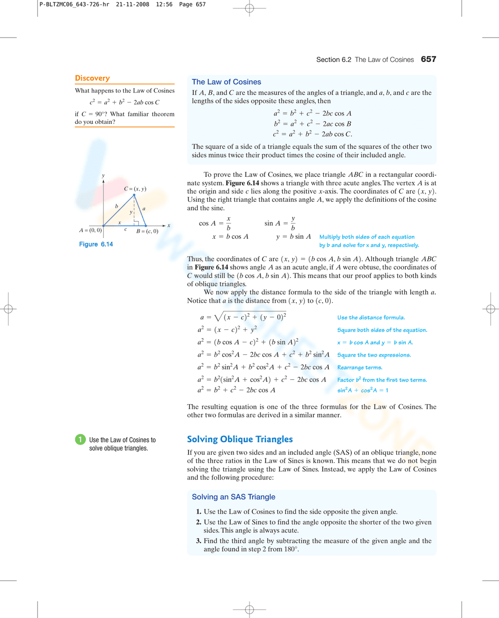 The Law of Cosines - Page 2