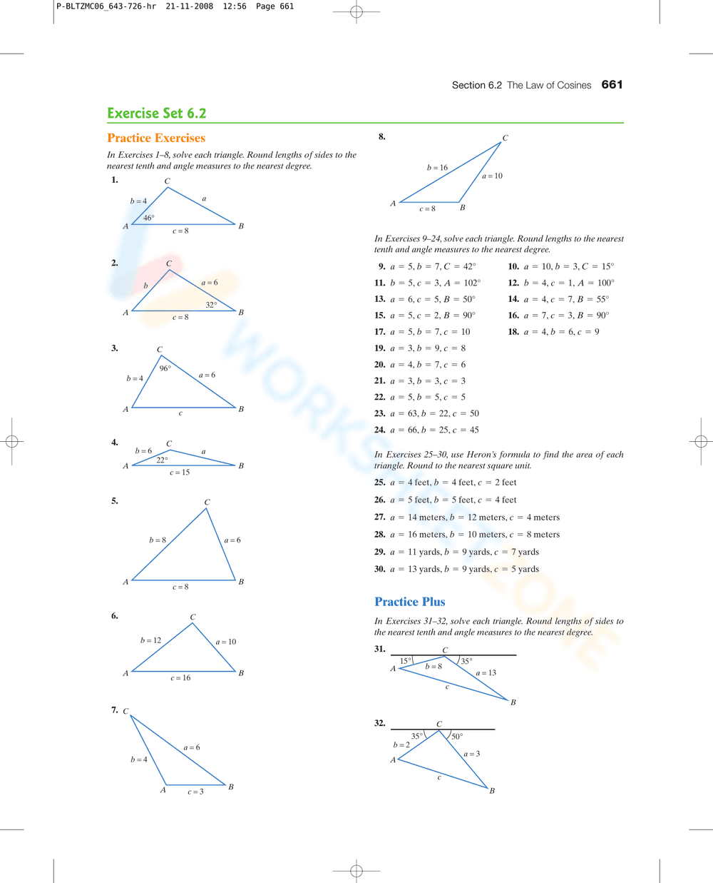 The Law of Cosines - Page 6