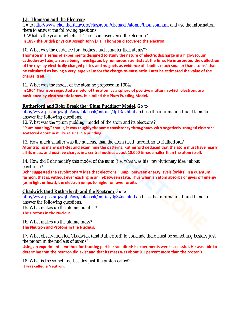 Explore History of the Atom Timeline - Page 2