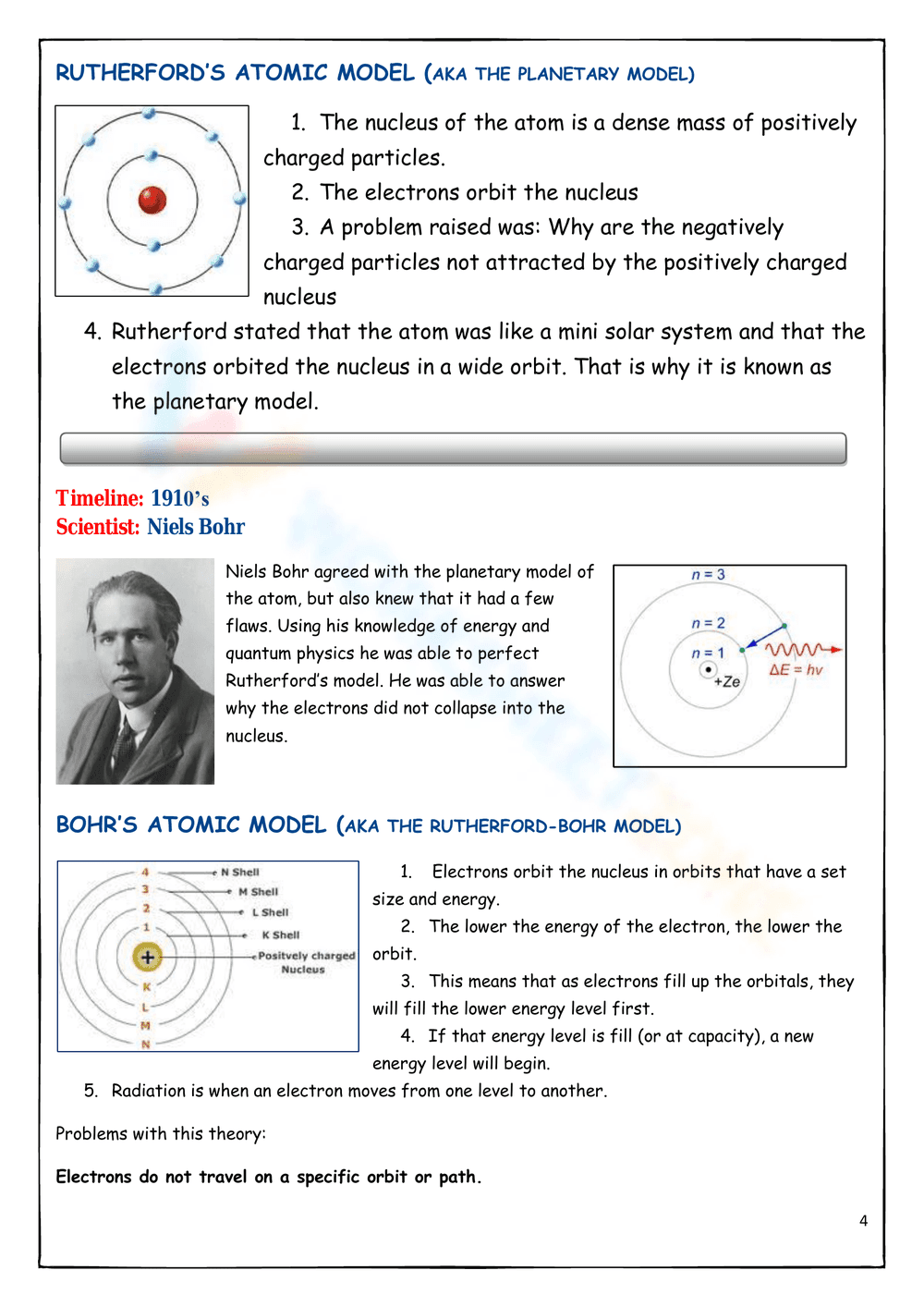 Explore the History of the Atom - Page 3
