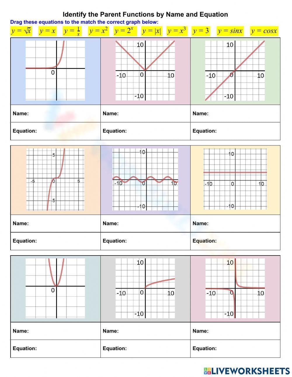 More Function Practice - Page 1
