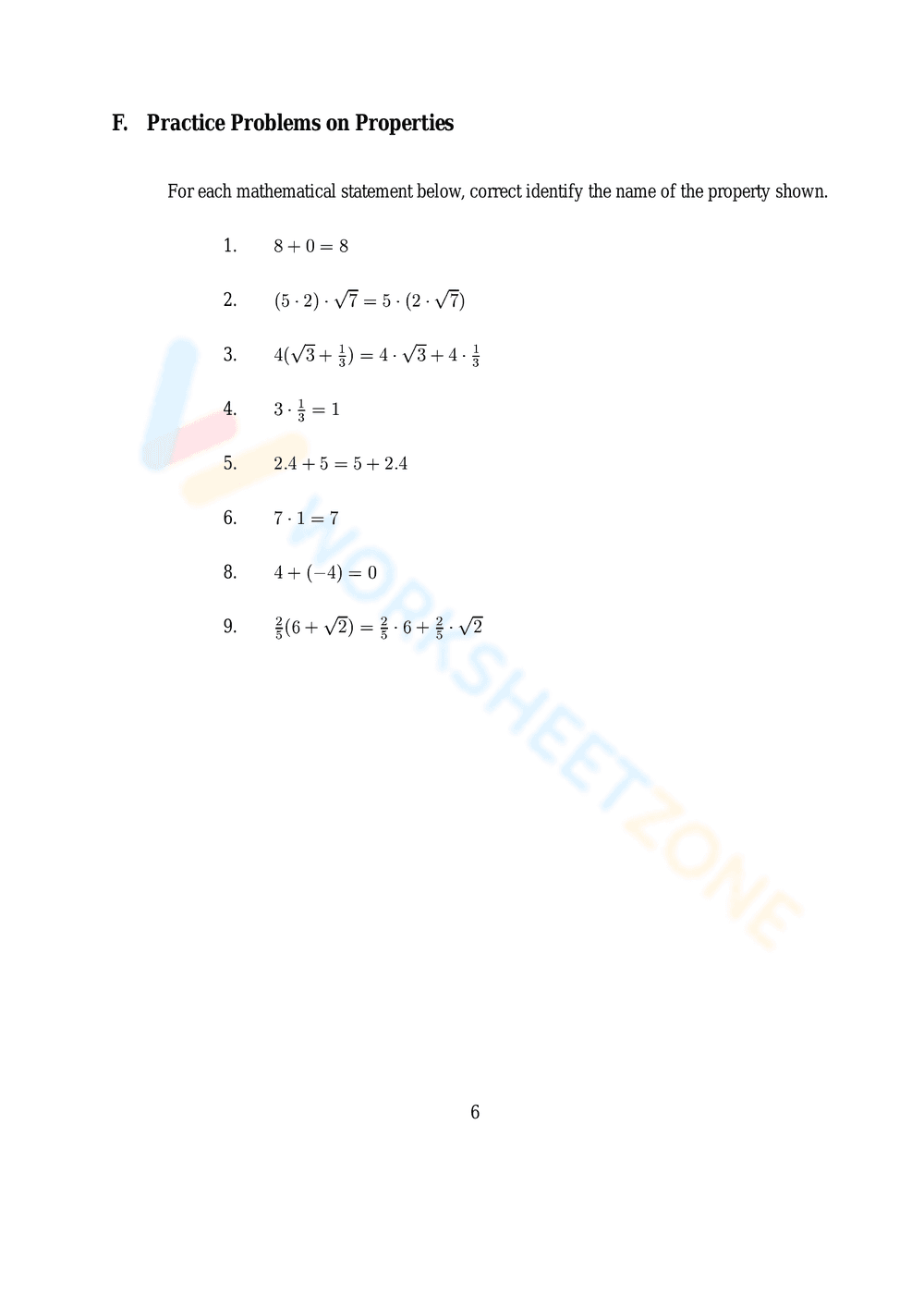 Exploring Real Numbers - Page 6
