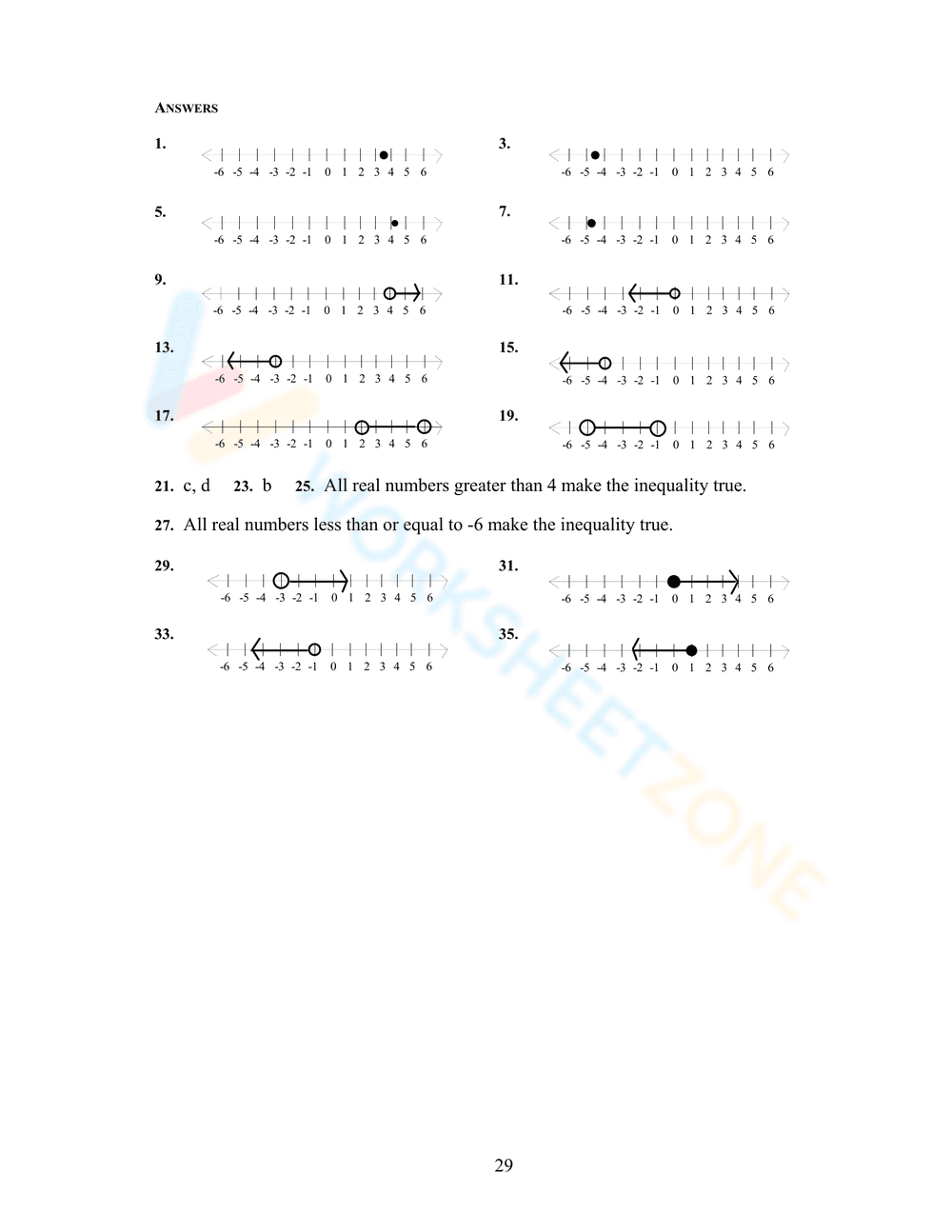 Sets of Numbers in the Real Number System - Page 7