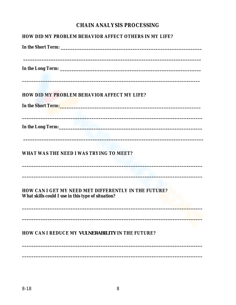 Detailed Chain Analysis - Page 7