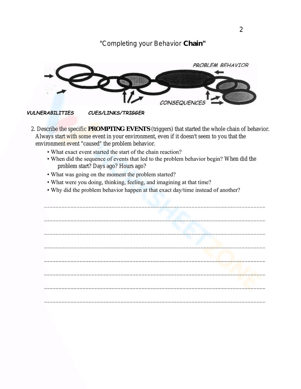 Updated Behavioral Analysis Worksheet - Page 2