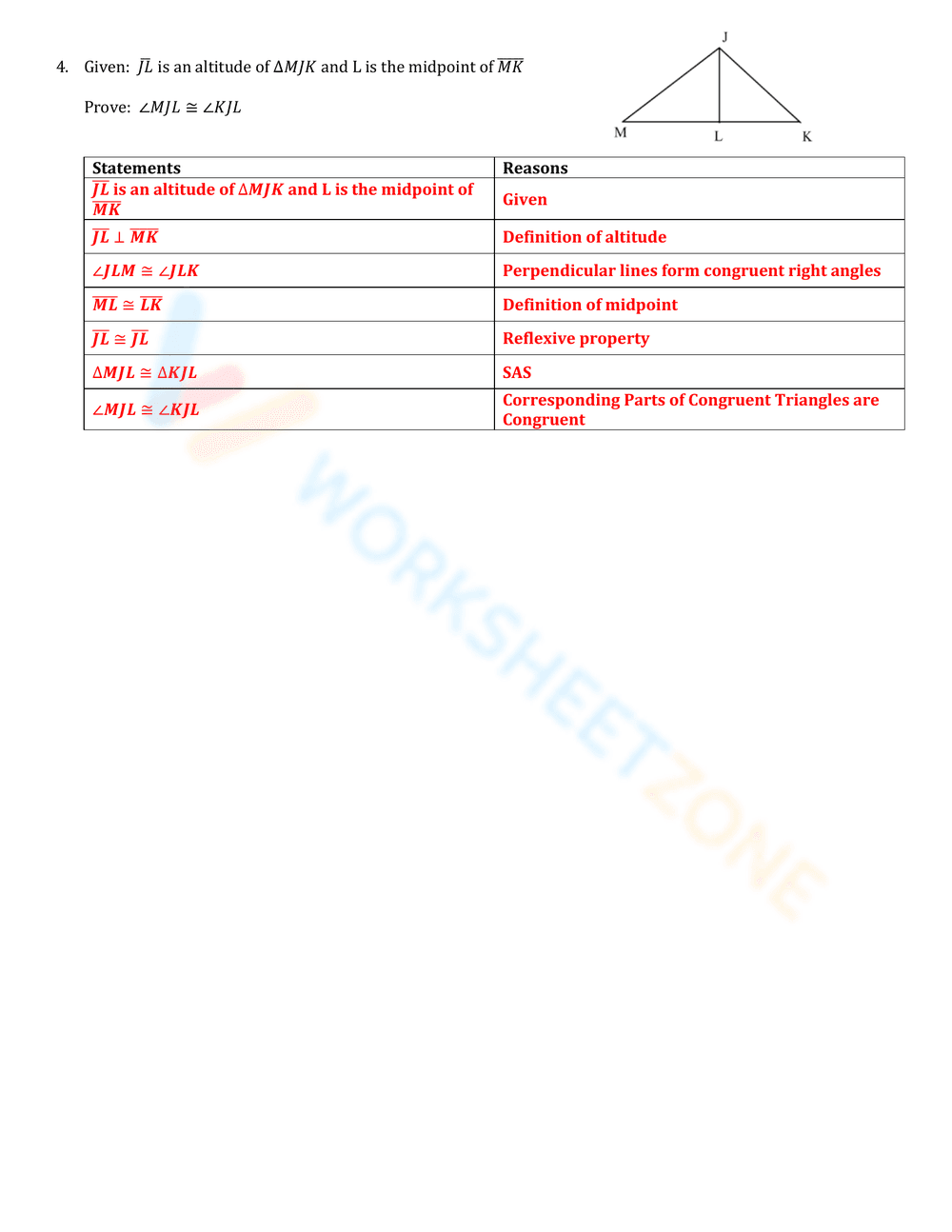 Practice Proving Congruent Triangles - Page 4