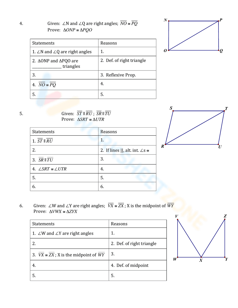 Congruent Triangles Proof Activity - Page 2