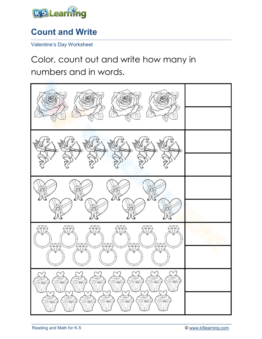 Addition valentines - Page 1