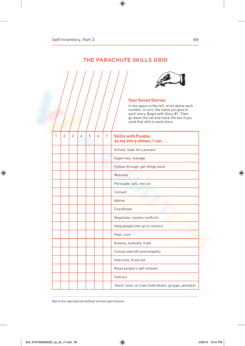 The Parachute Skills Grid: Building Life Skills - Page 1