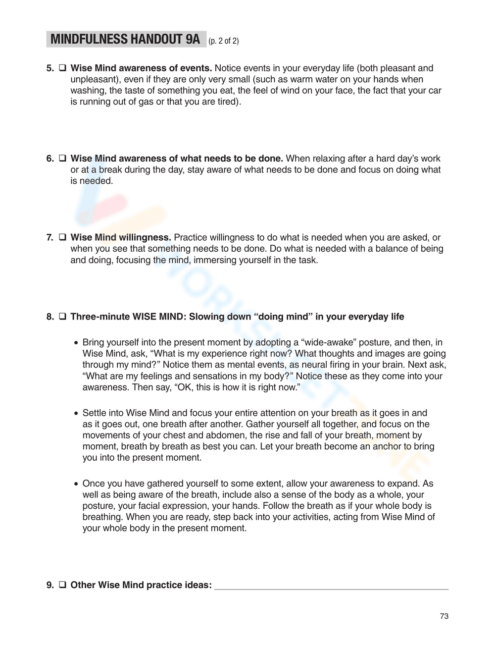 Balancing Doing Mind and Being Mind - Page 3