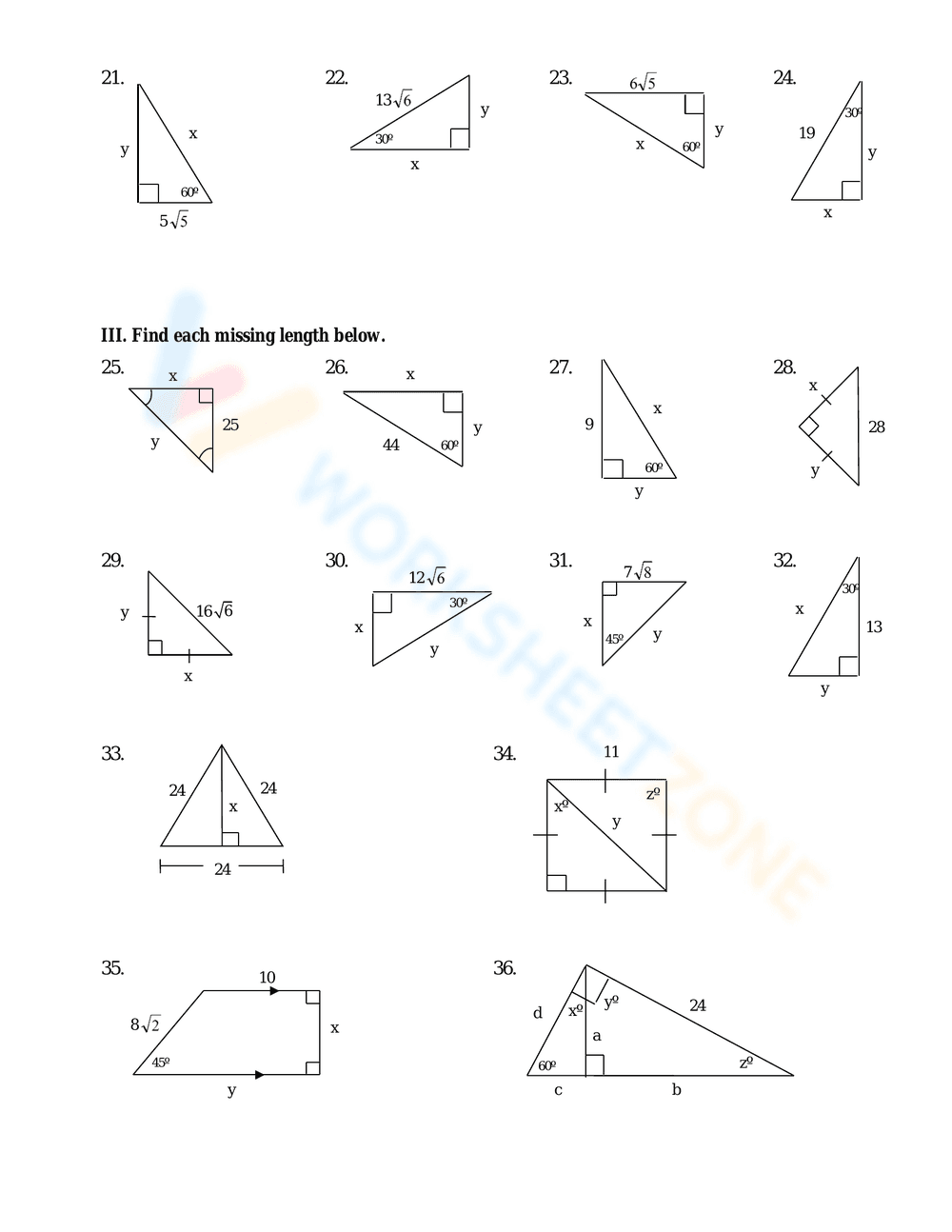 Understanding Right Triangles (Geometry) - Page 2