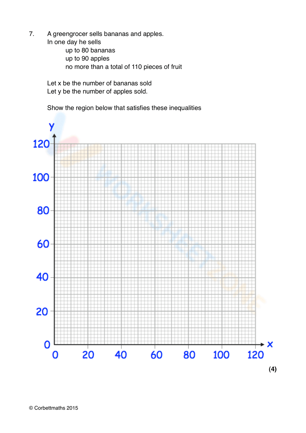 Graphing Systems of Linear Inequalities Worksheet - Page 7