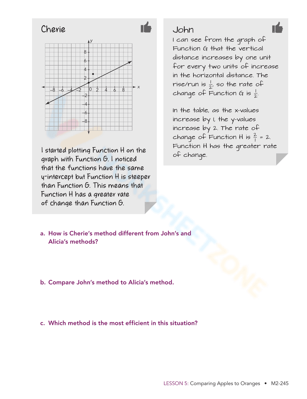 Comparing Functions with Representations - Page 8