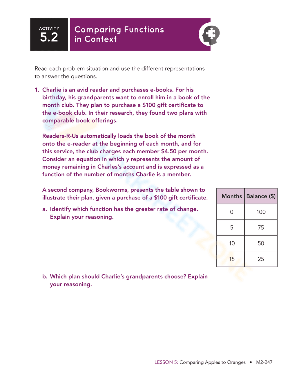 Comparing Functions with Representations - Page 10