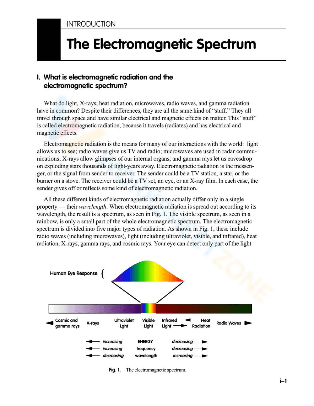 Updated Electromagnetic Spectrum - Page 1