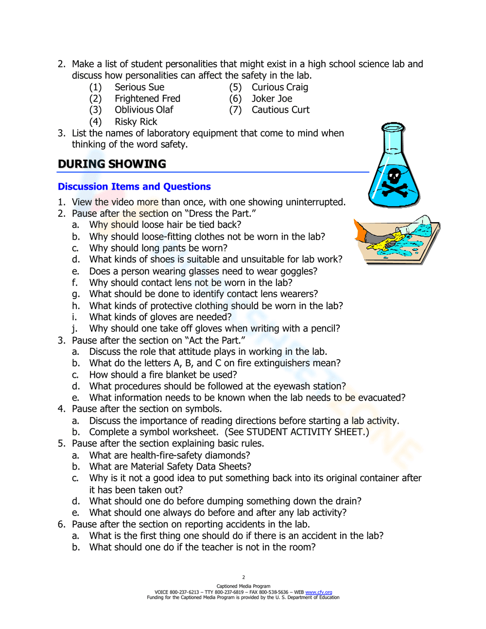 Comprehensive Safety in Laboratory Practices - Page 2