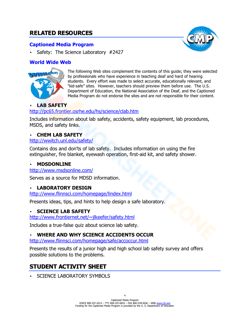 Comprehensive Safety in Laboratory Practices - Page 4