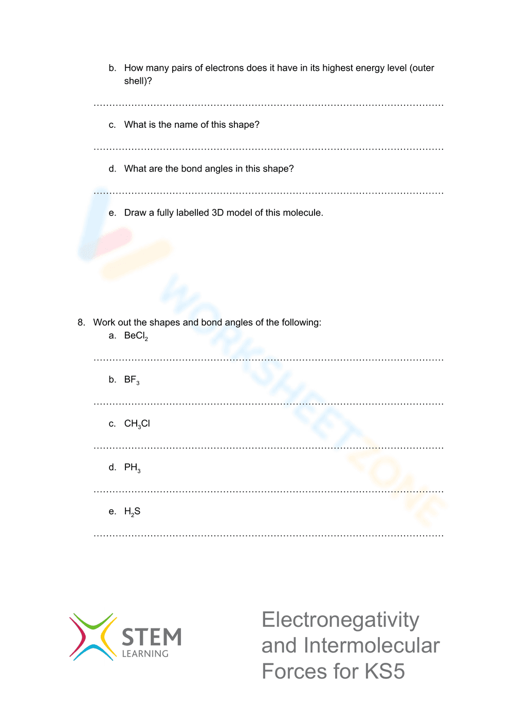 Electronegativity and Intermolecular Forces Guide - Page 3
