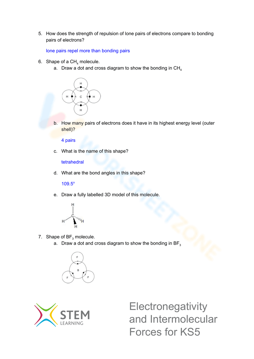 Electronegativity and Intermolecular Forces Guide - Page 7