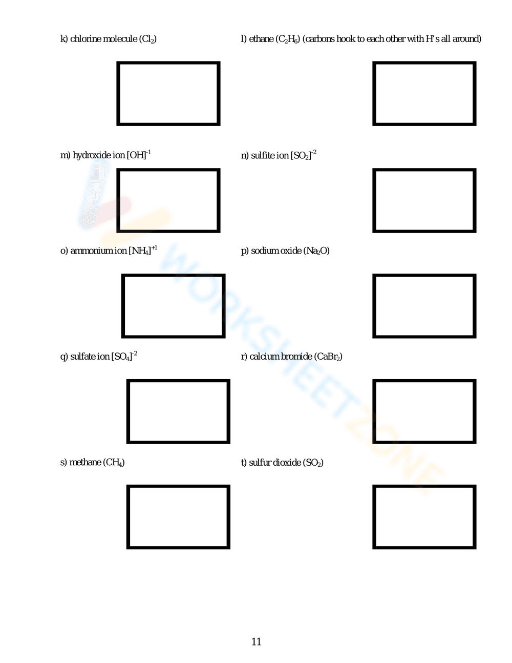 Mastering Ionic Bonds: Practice Worksheet - Page 11