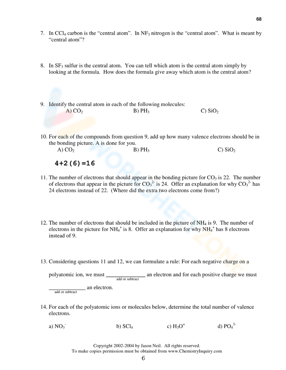 Mastering Ionic Bonds: Practice Worksheet - Page 6