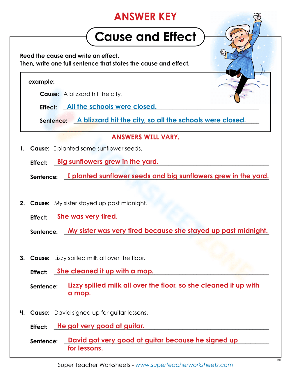 Find the Cause In This Sheet - Page 2