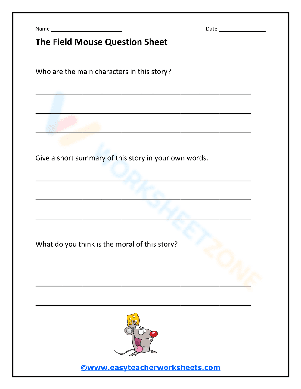 Explore the Tale of the Field Mouse - Page 2