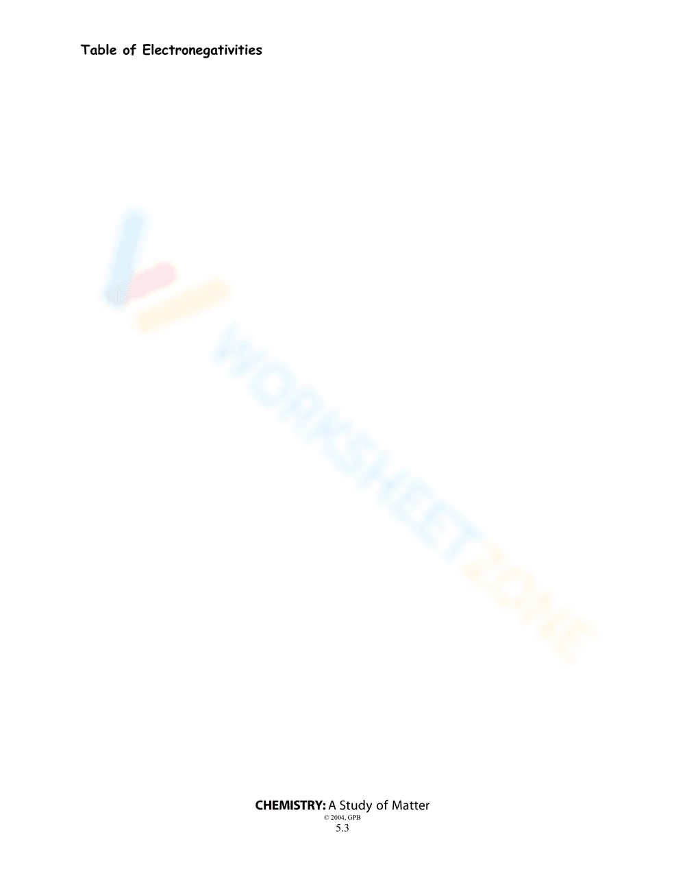 Learn with Electronegativity Tables - Page 2