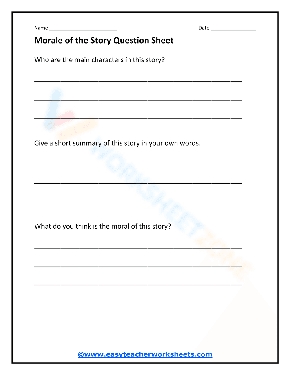 Understand the Morale of a Story - Page 2