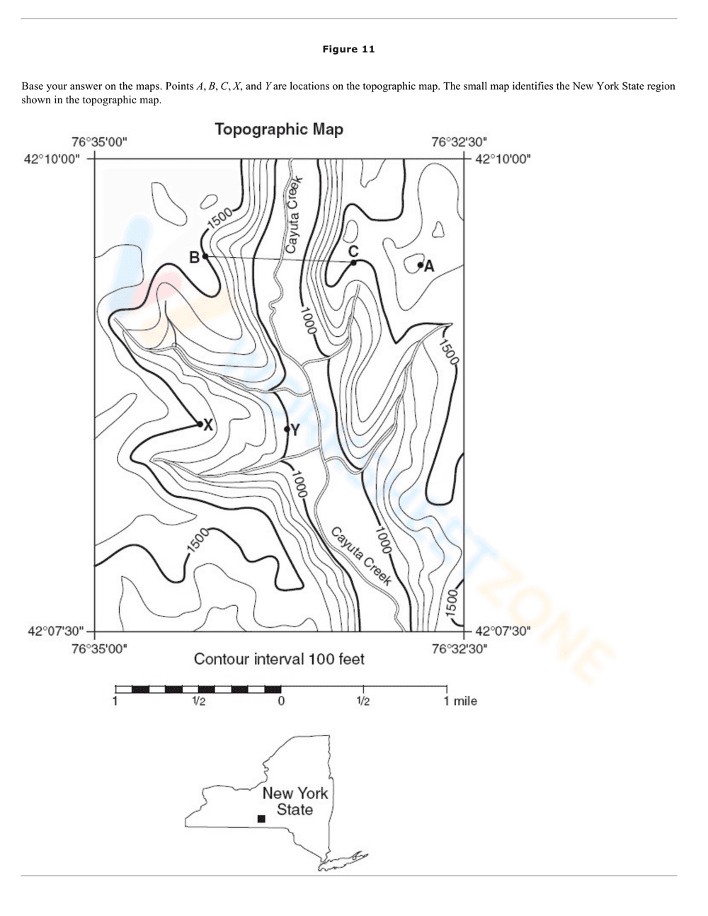 Comprehensive Topographic Maps Worksheet - Page 16