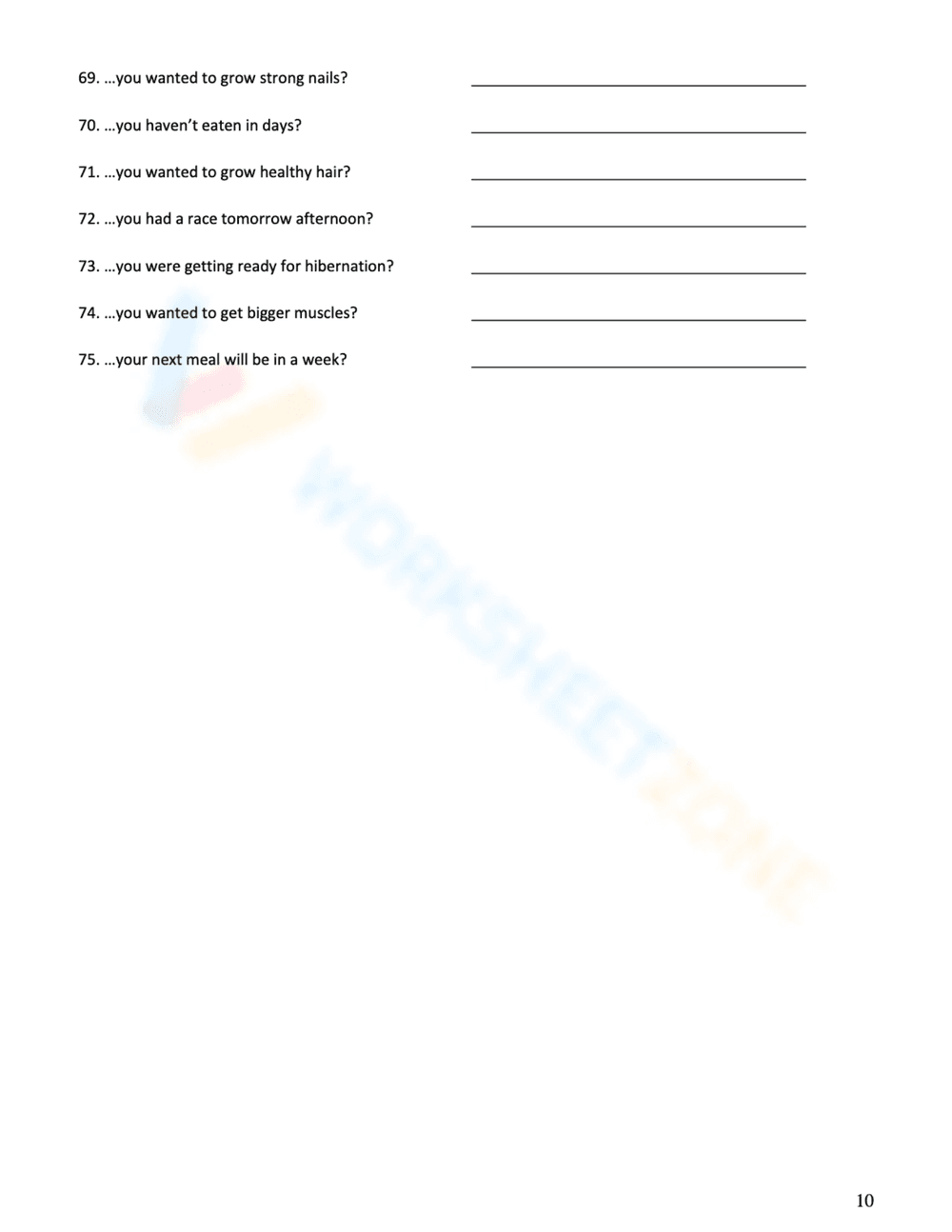 Detailed Macromolecule Worksheet for Students - Page 9