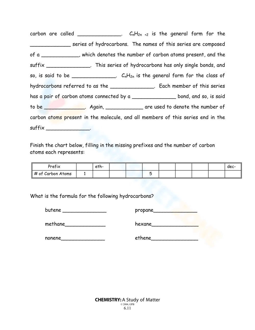 Exploring Molecular Compounds: A Worksheet - Page 2