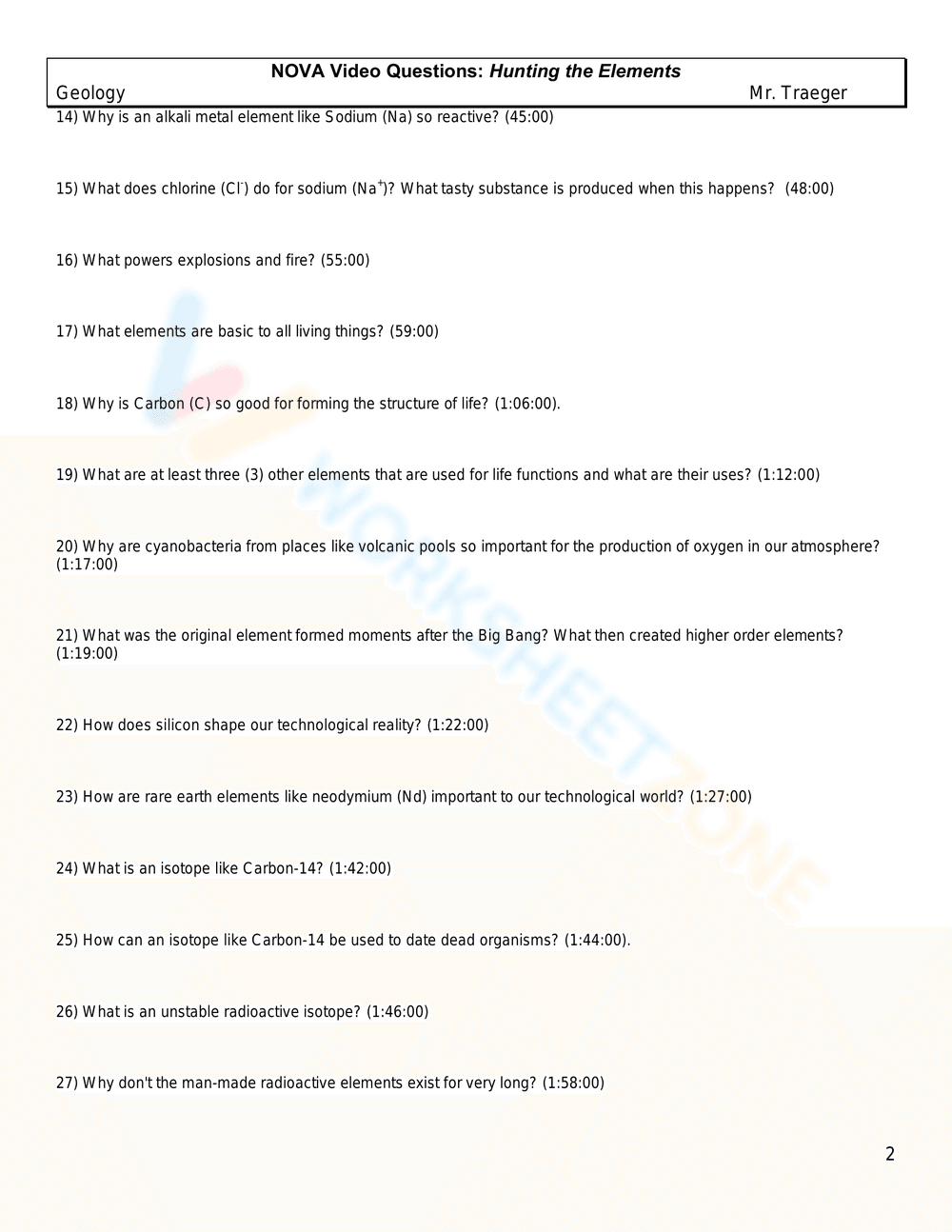 Hunting the Elements 3: Advanced Chemistry Concepts - Page 2