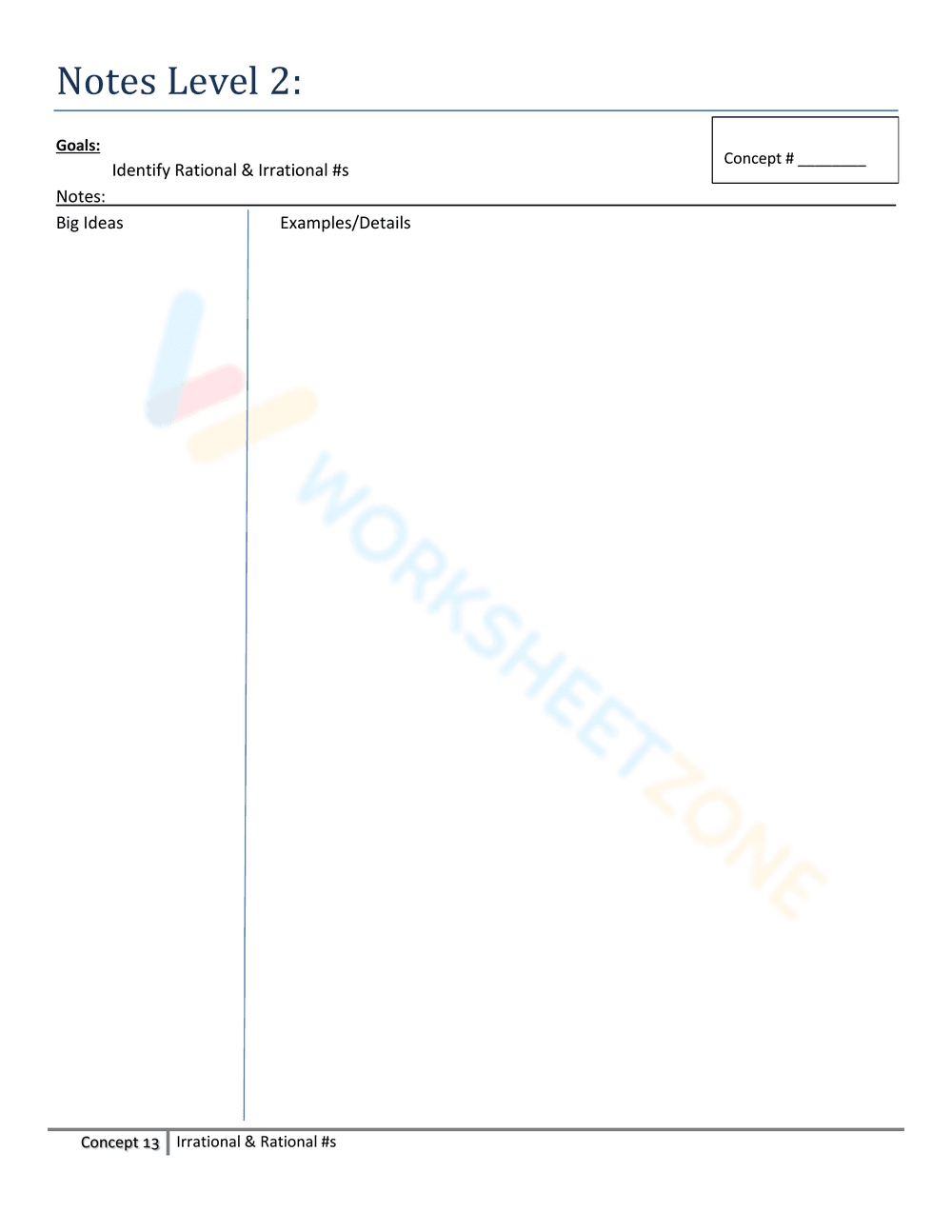 Rational & Irrational Numbers - Page 3