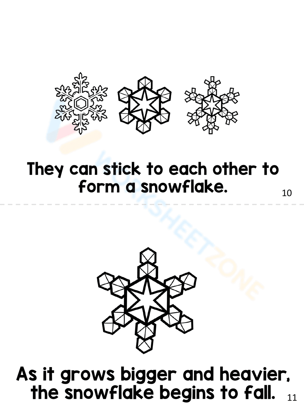 Life Cycle of Snowflakes: Science Education - Page 14
