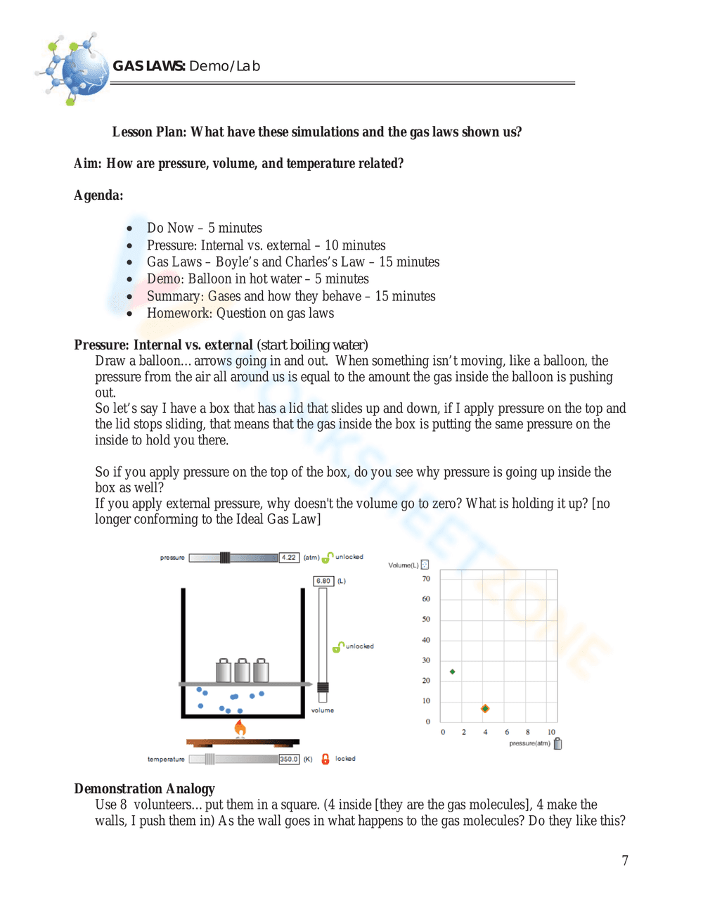 Advanced Charles's Law Worksheet - Page 7