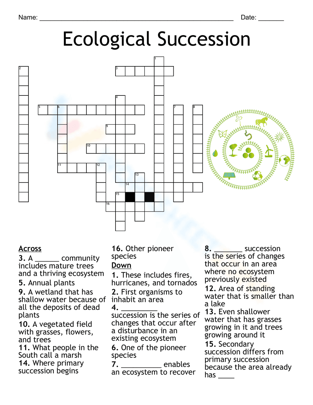Understand Ecological Succession - Page 1