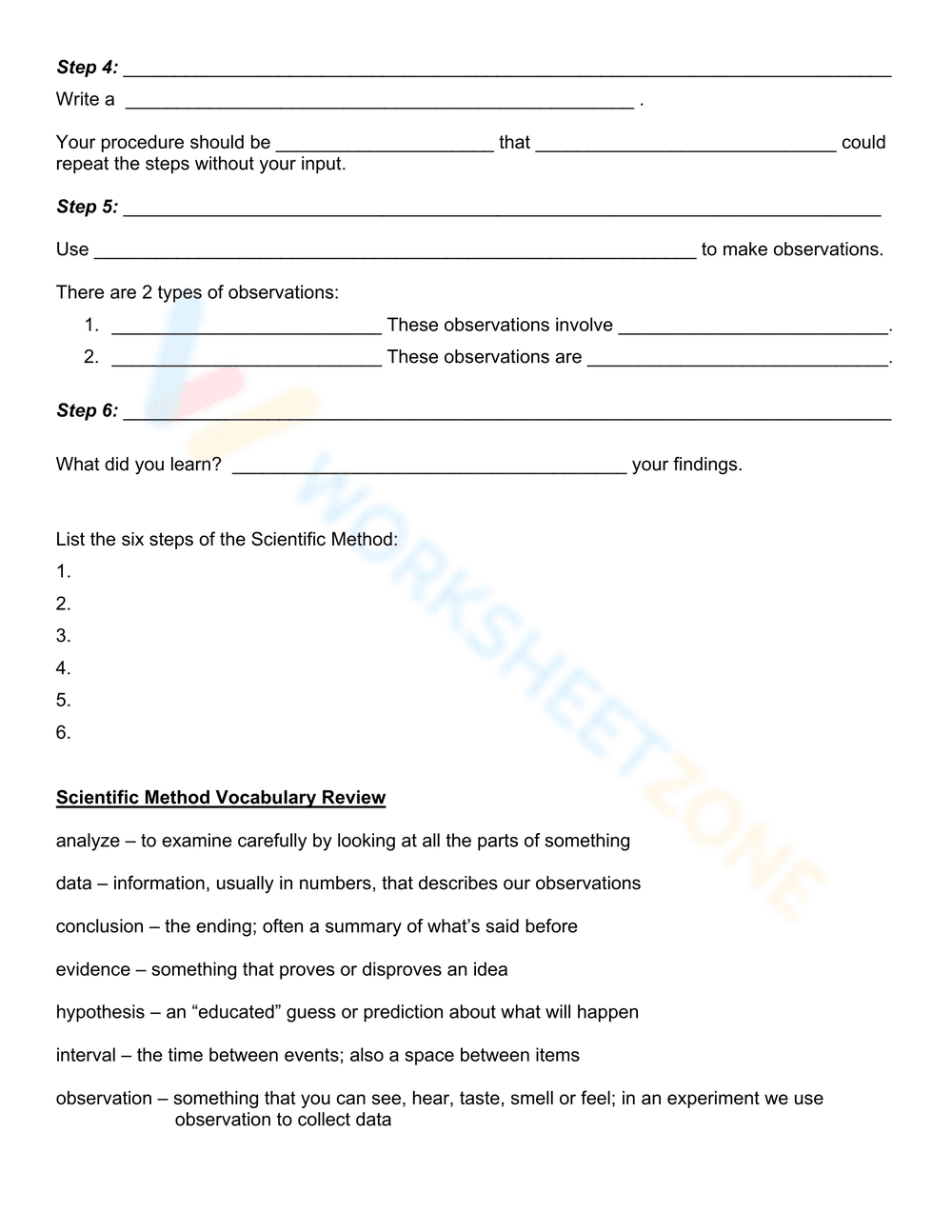 The Scientific Method: A Step-by-Step Guide - Page 3