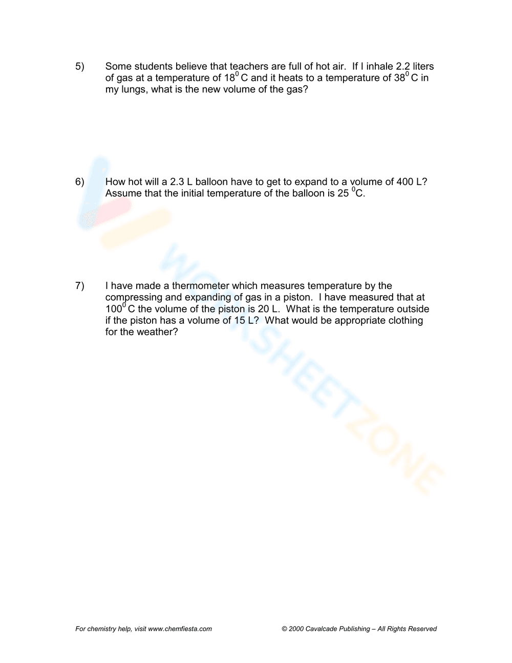 Charles's Law: Updated Chemistry Gas Laws - Page 2
