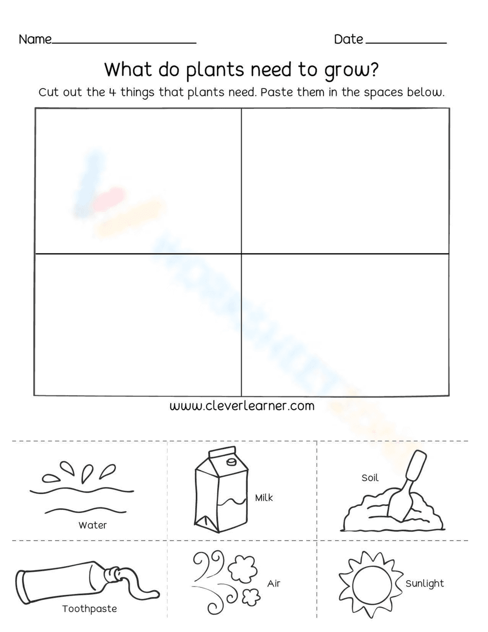 What do plants need to grow? - Page 1