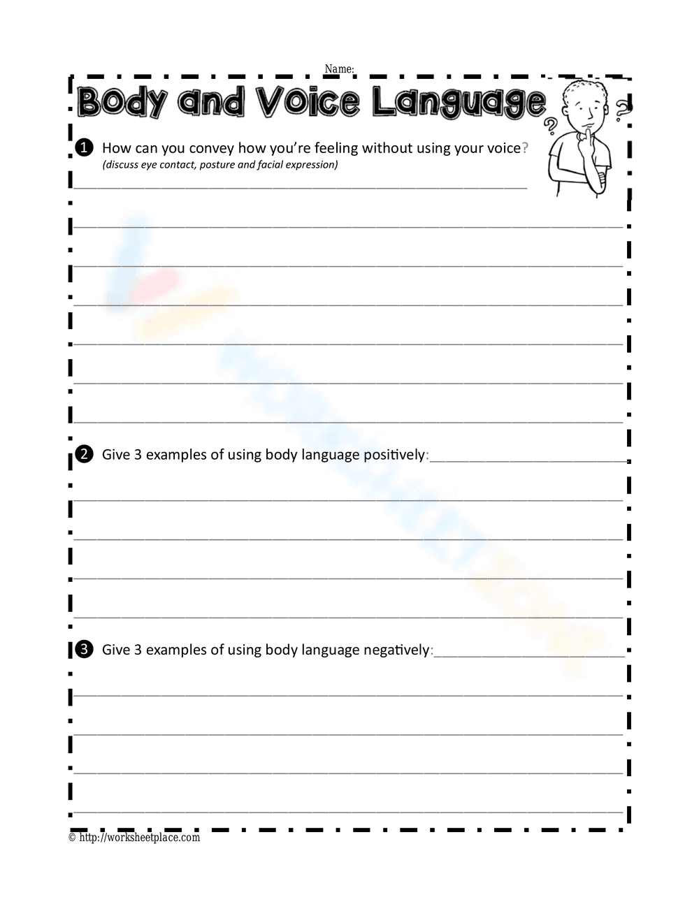 Body and voice language - Page 1