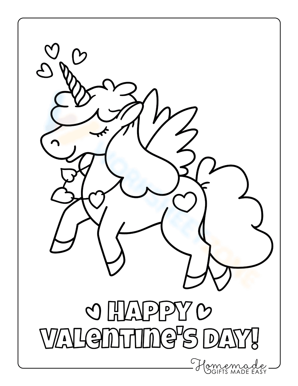 Unicorn and heart necklace - Page 1