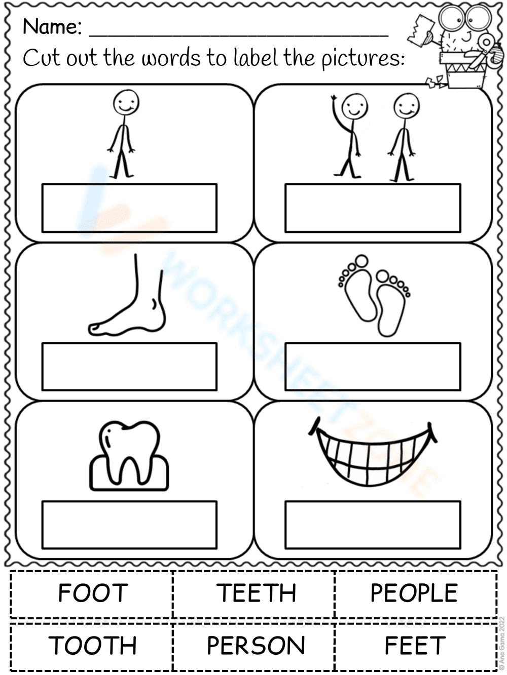 IRREGULAR PLURAL - Page 1