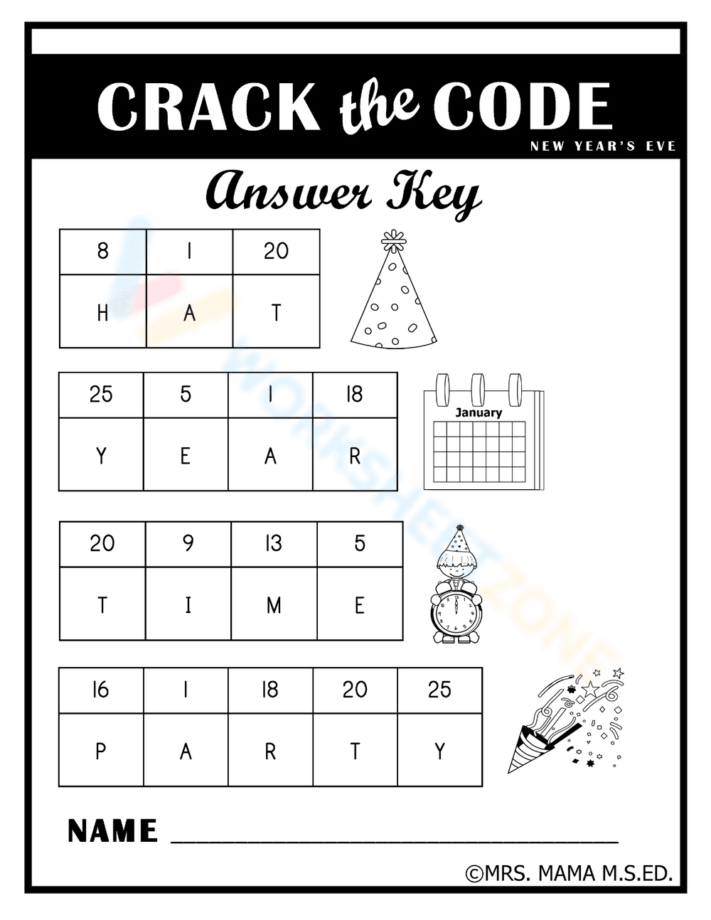 New Year's Eve Crack The Code - Page 4