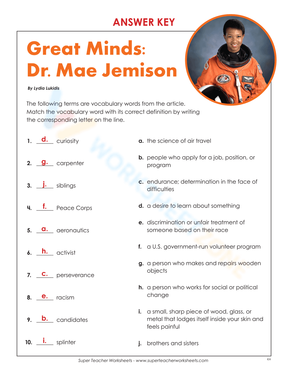 Great Minds: Dr. Mae Jemison - Page 6