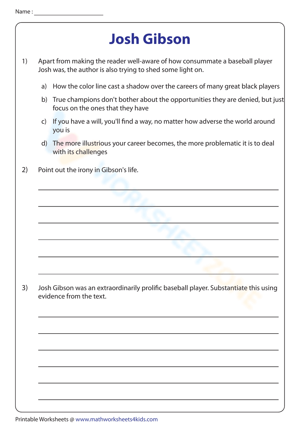 Josh Gibson - Page 3